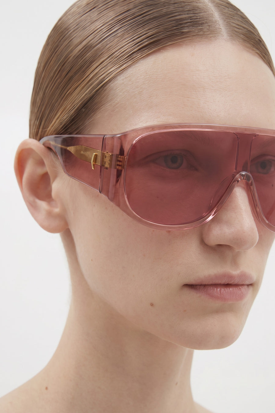 Flatlist - John Jovino Sunglasses - Crystal Pink