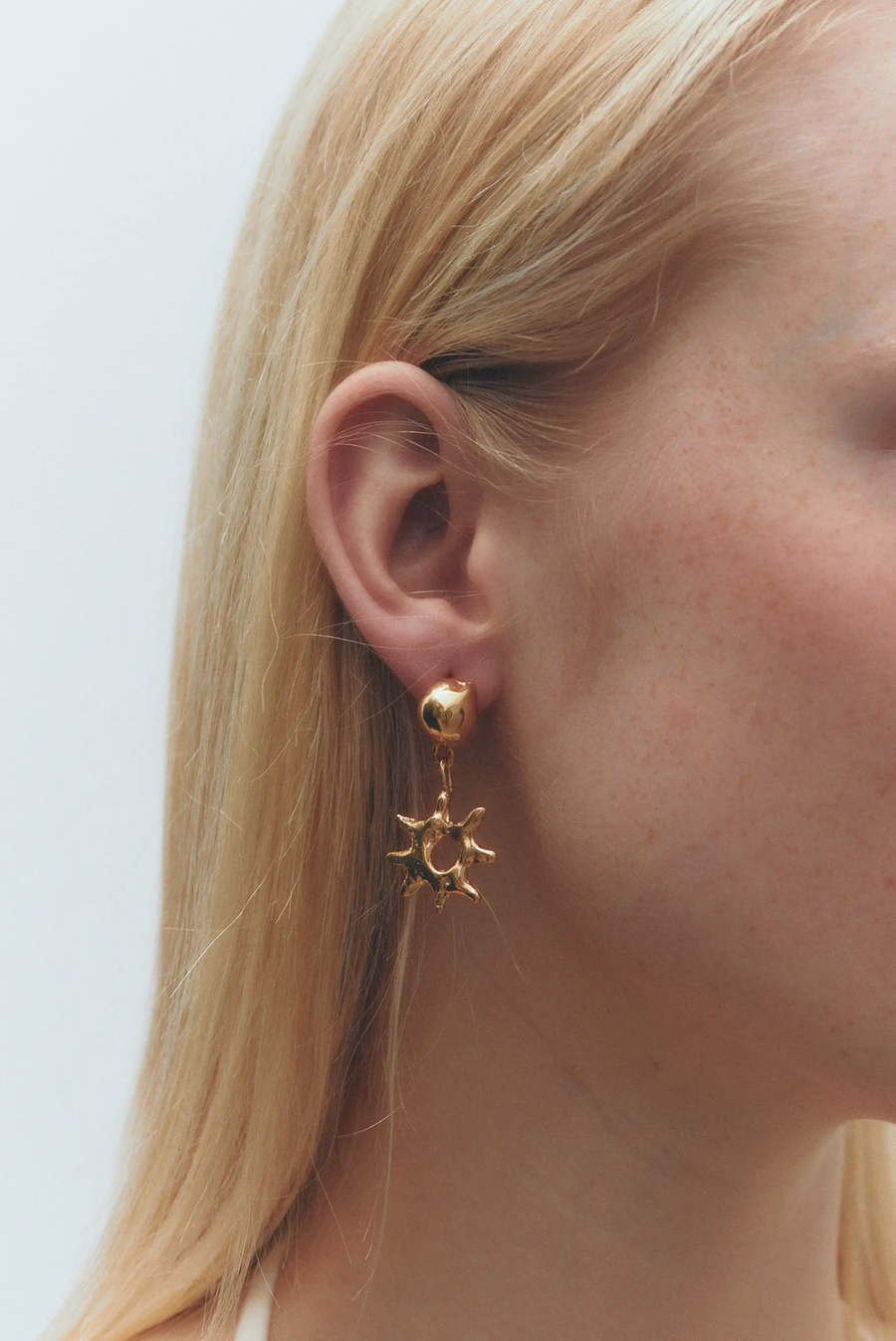 Simuero - Alba Earrings - Gold