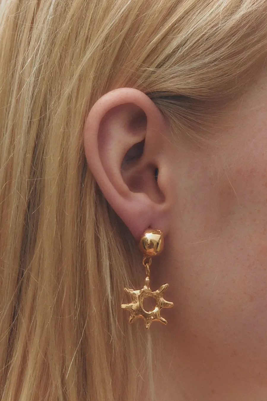 Simuero - Alba Earrings - Gold