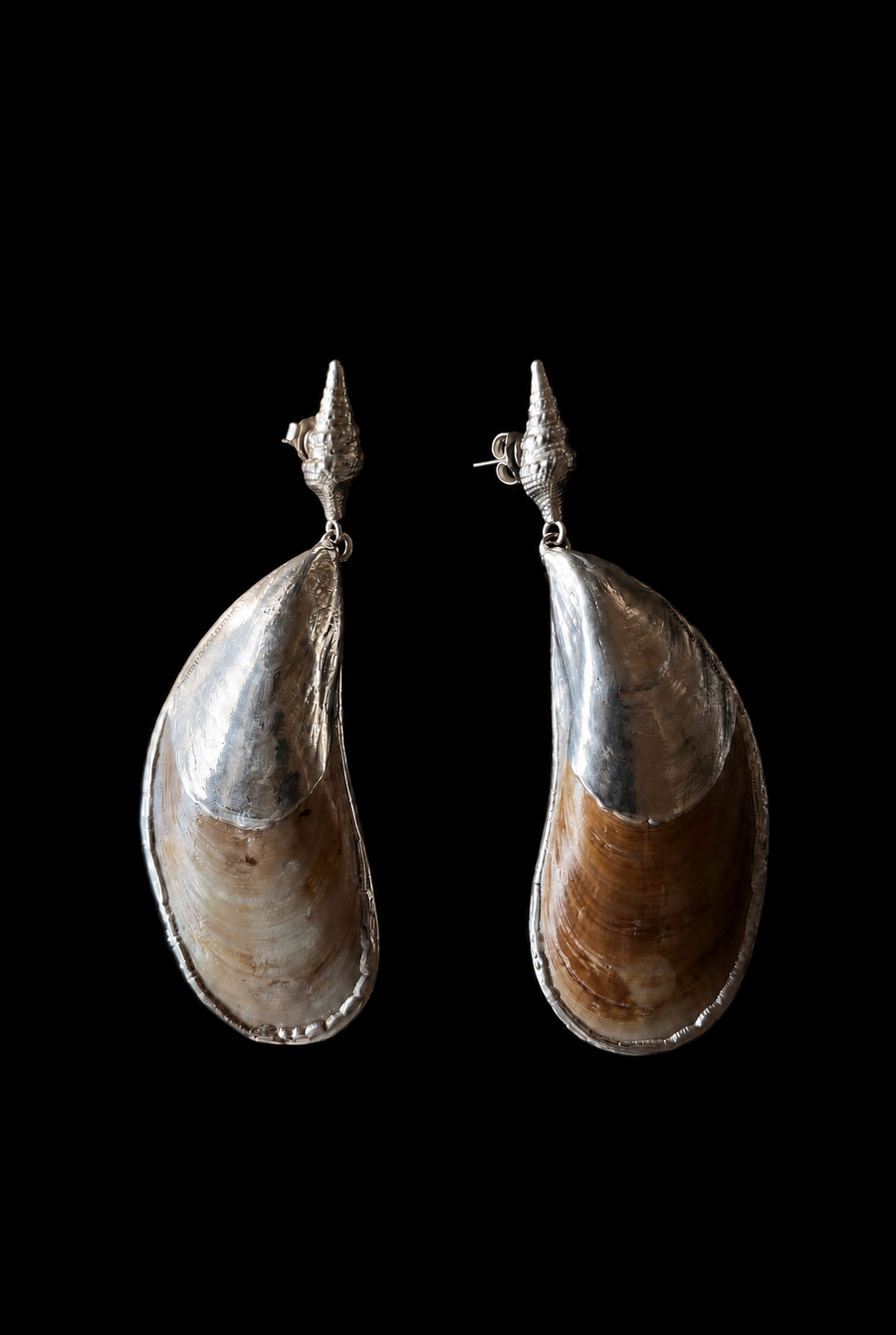Valentina Quintero – Maxi Mini Topo I Earrings - Silver