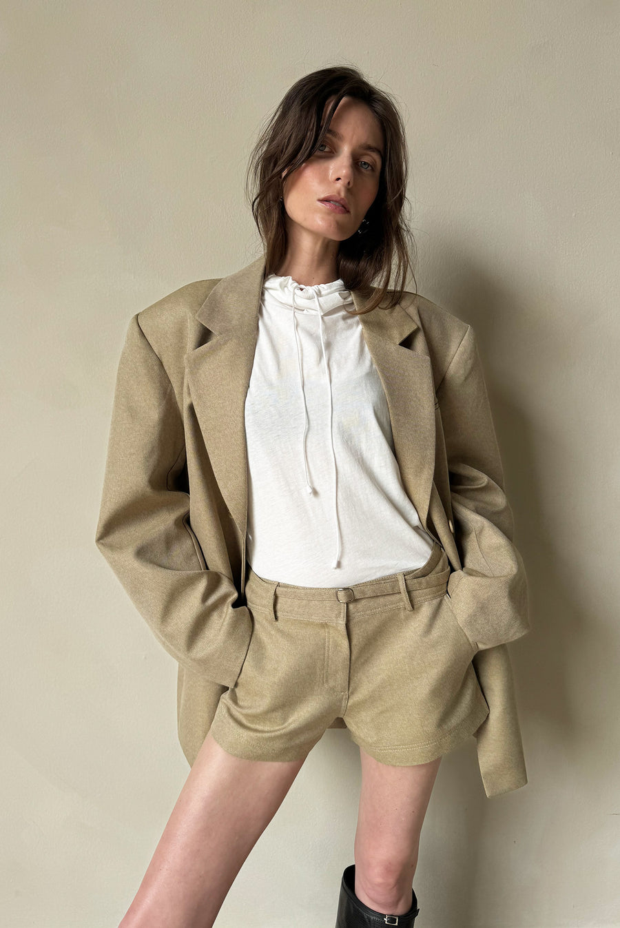 Mini Suit Shorts
