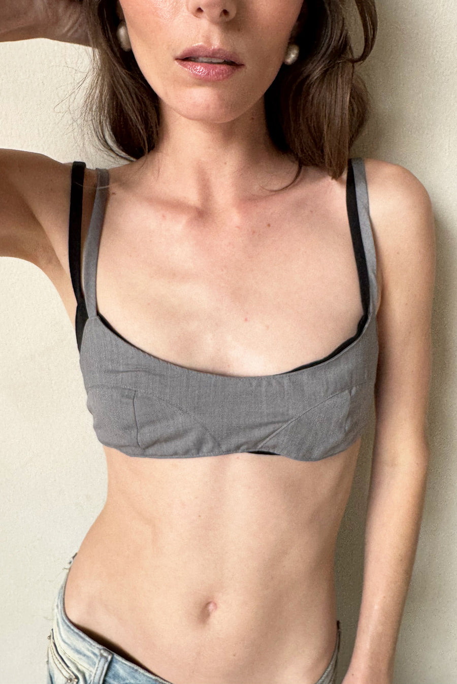 Layering Bralette - Gray
