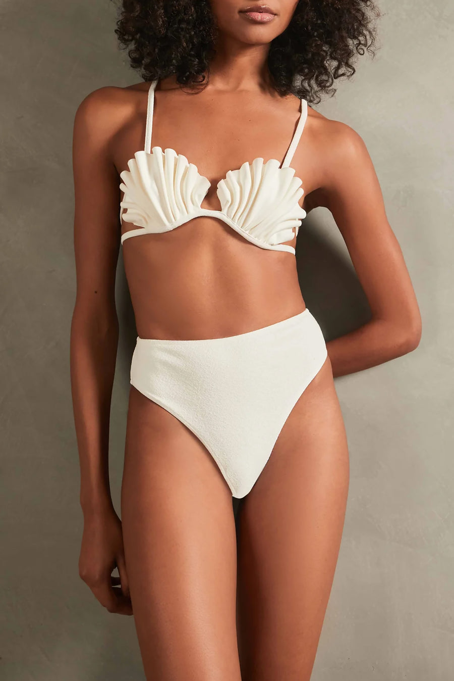 Adriana Degreas - La Mer Coquillage High-Waisted Bikini
