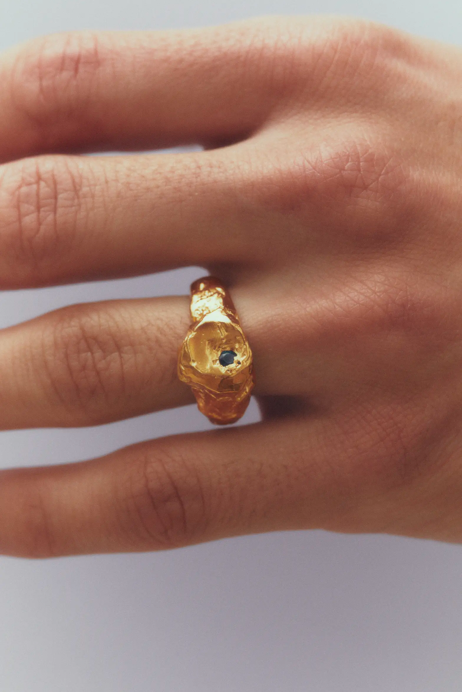 Simuero - Marea Ring - Gold / Blue