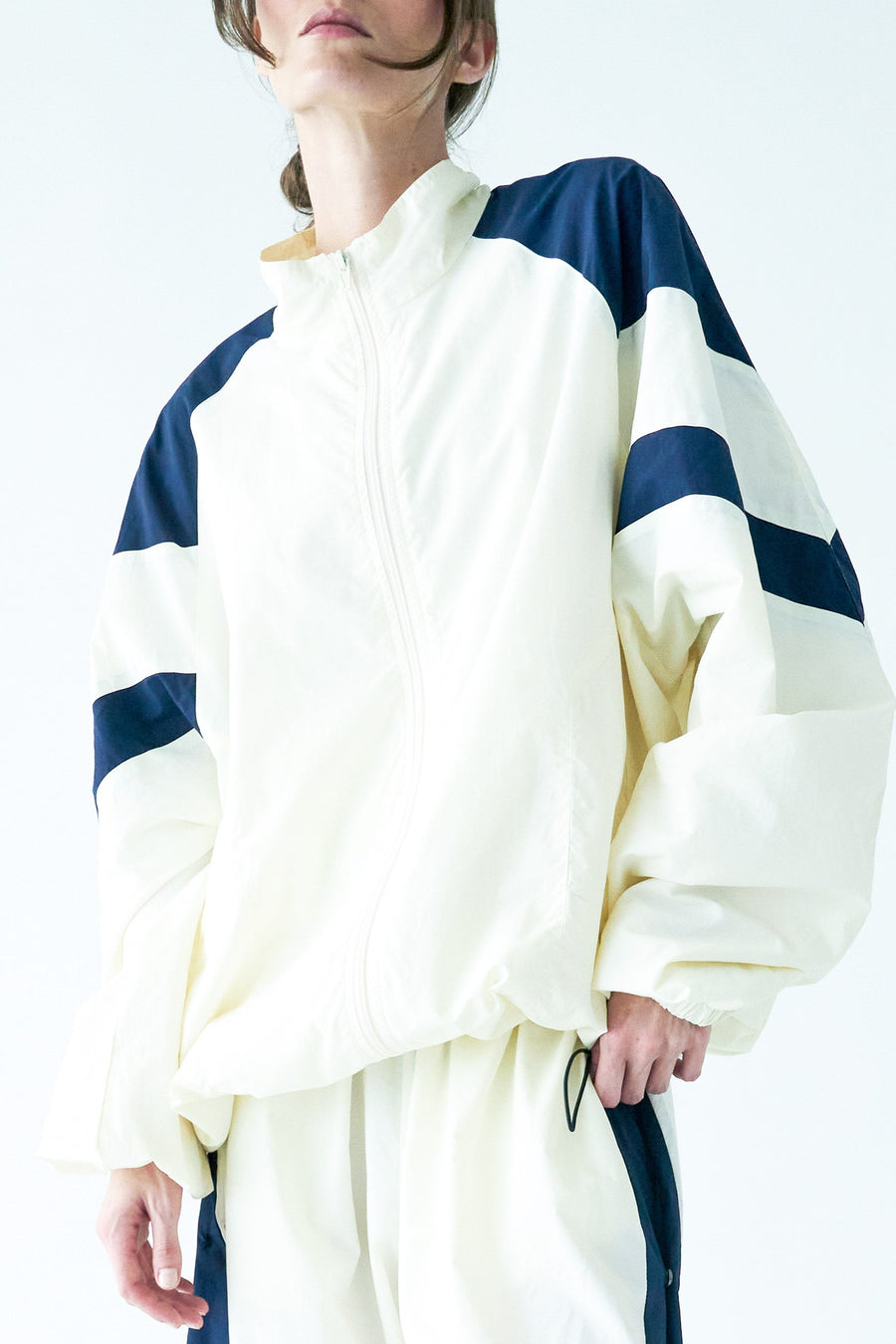 Technical Stripe Track Jacket