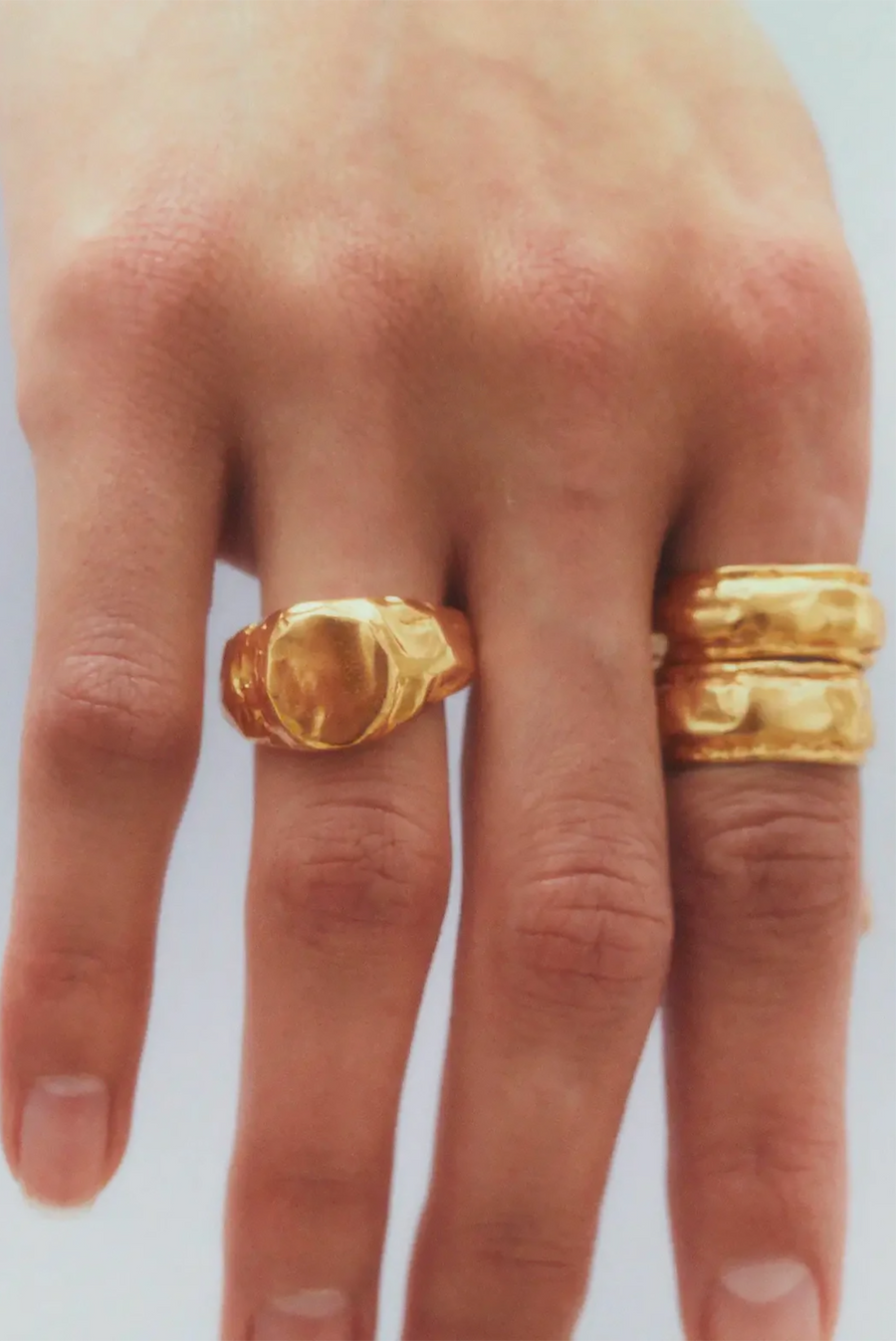 Simuero - Sello Soye Ring - Gold