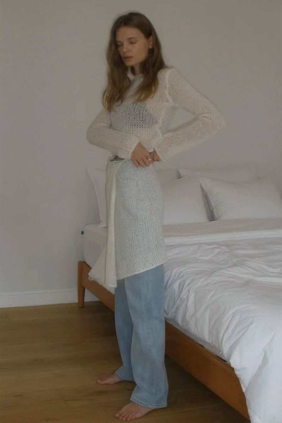 Knit Sweater - Blue