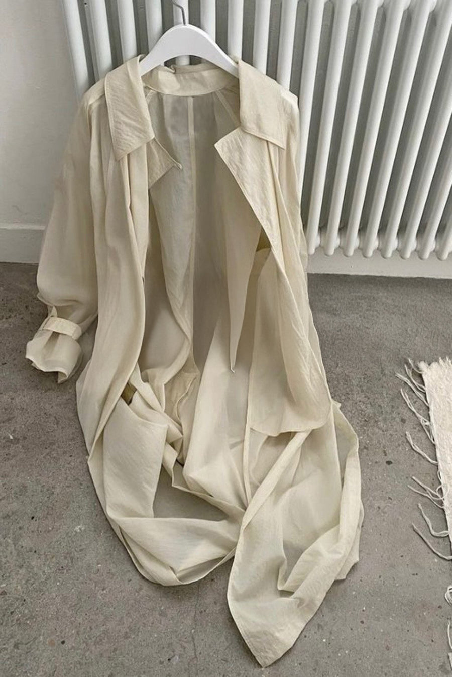 Translucent Trench - Beige