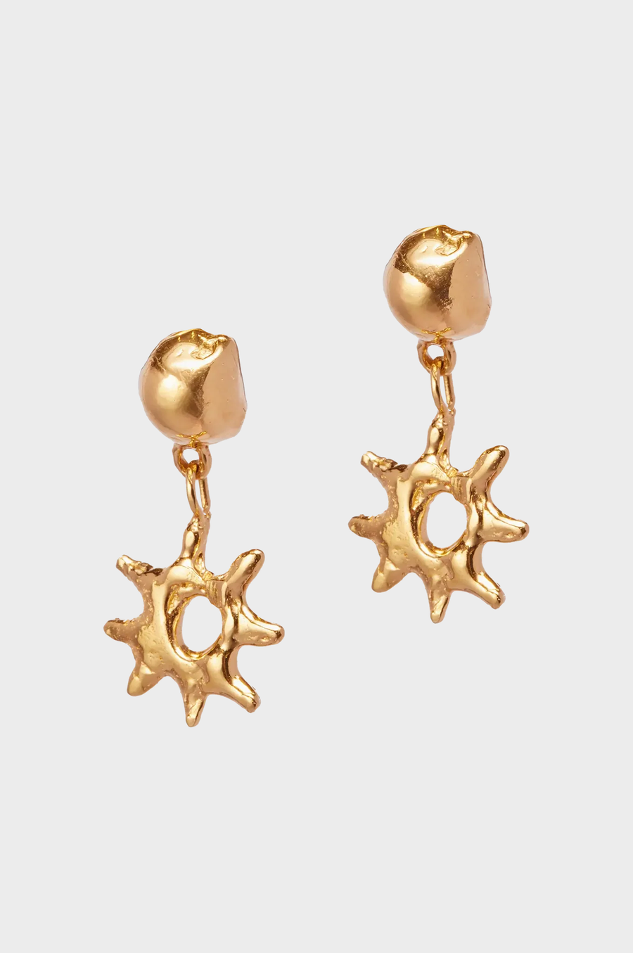 Simuero - Alba Earrings - Gold