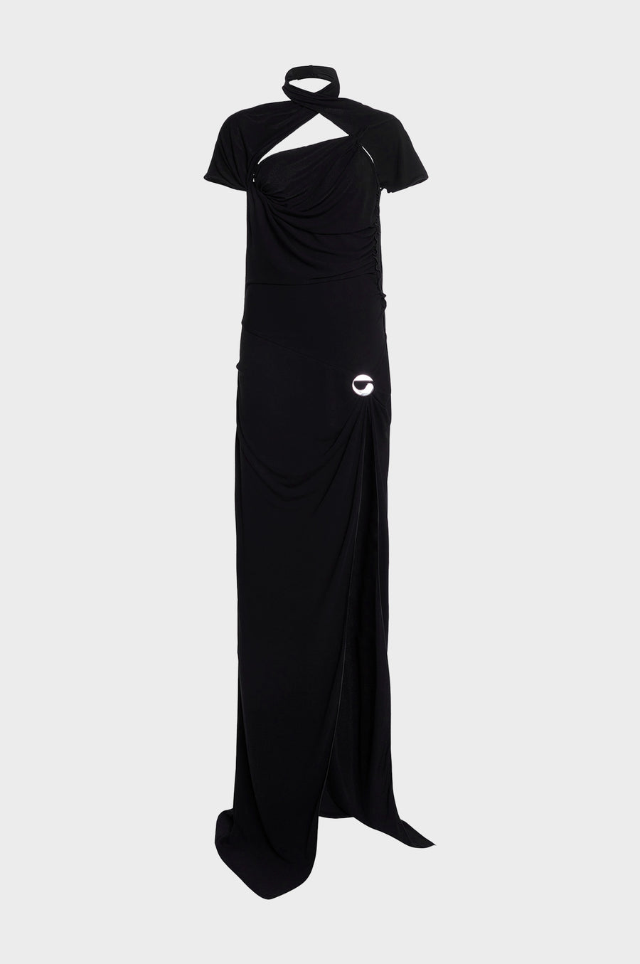 Coperni - Long Assymetric Draped Dress