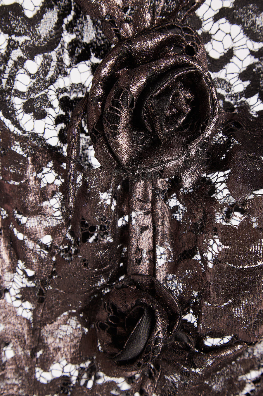 Coperni - Asymmetric Flower Gown