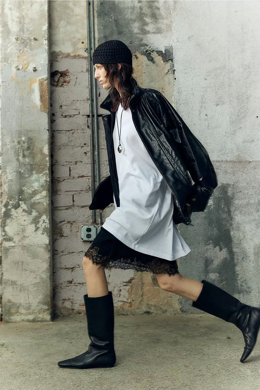 Soft Leather Square Toe Boots