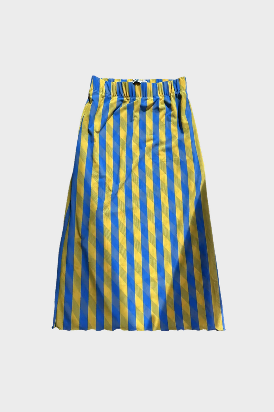 Sunnei - Printed Tulle Skirt - Yellow Stripe