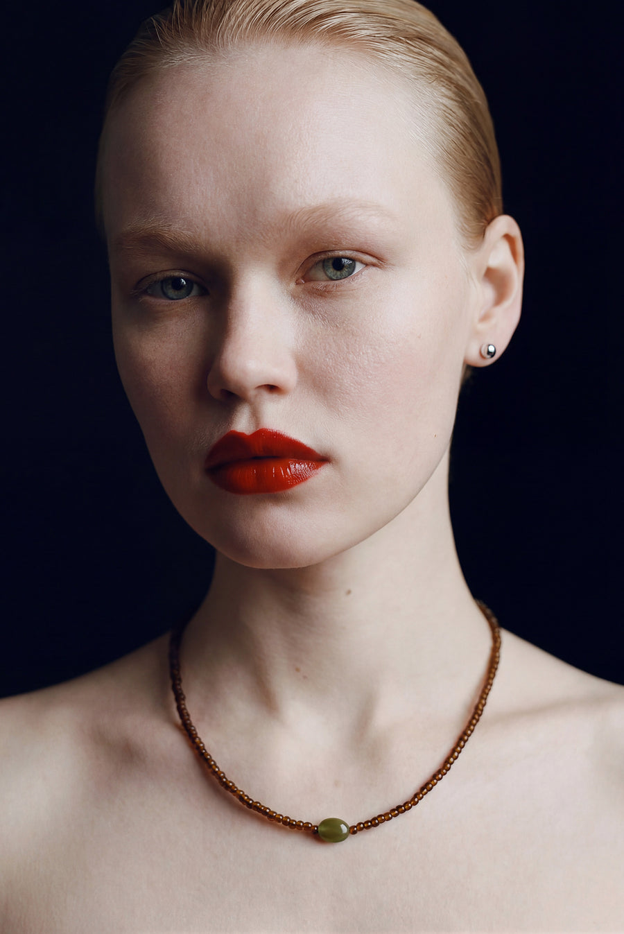 Bossa Beaded Necklace – Mustard