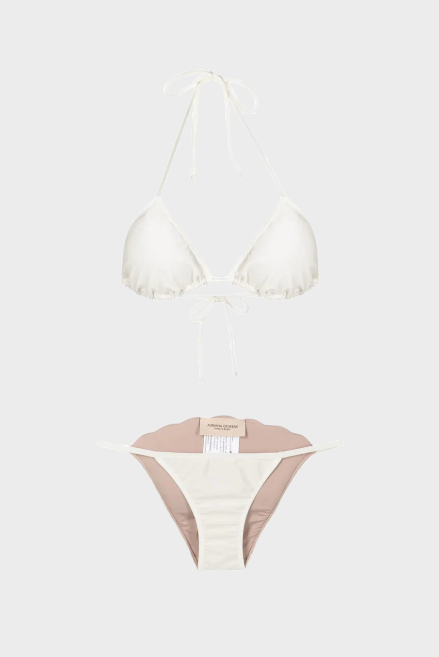Adriana Degreas - Solid Seashells Triangle Bikini