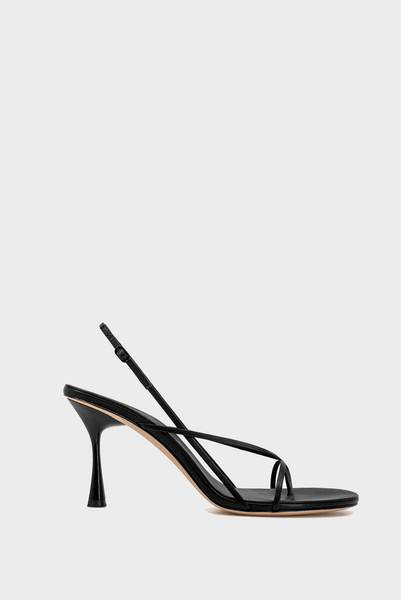 パーティーシューズ Studio Amelia Heeled shoes Black Studio Amelia - Wishbone 90 Heel - Black – Simonett