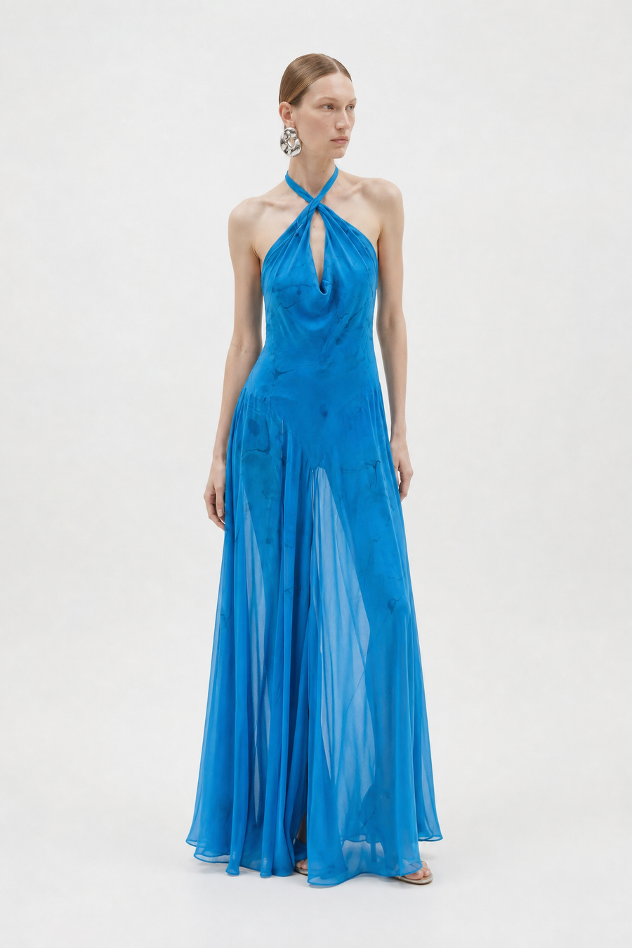 Fabrics of Colours - Flowy Silk Dress