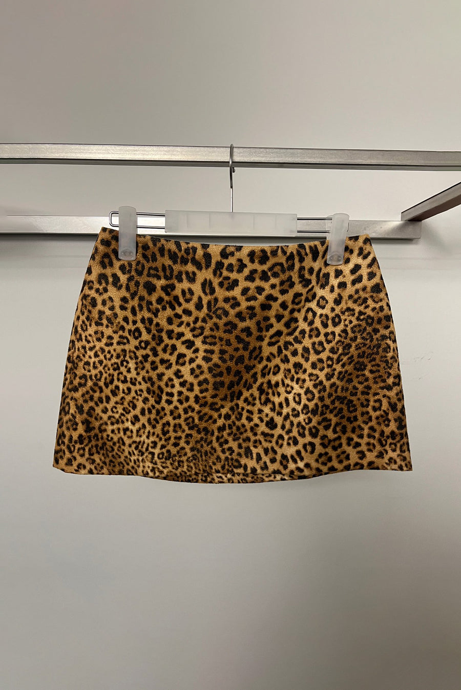 Leopard Mini Skirt