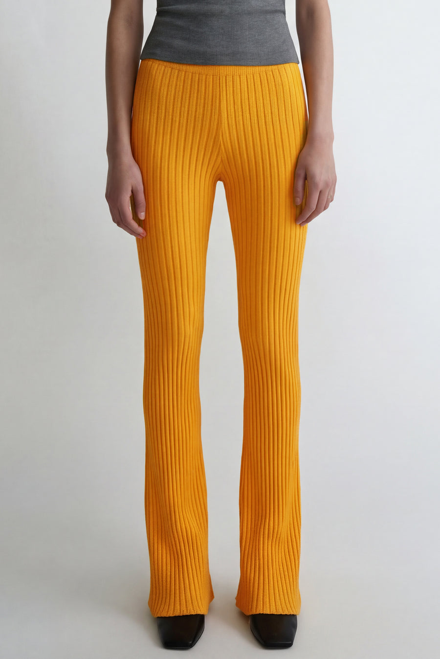 Simon Miller - Wide Rib Long Pants - Orange