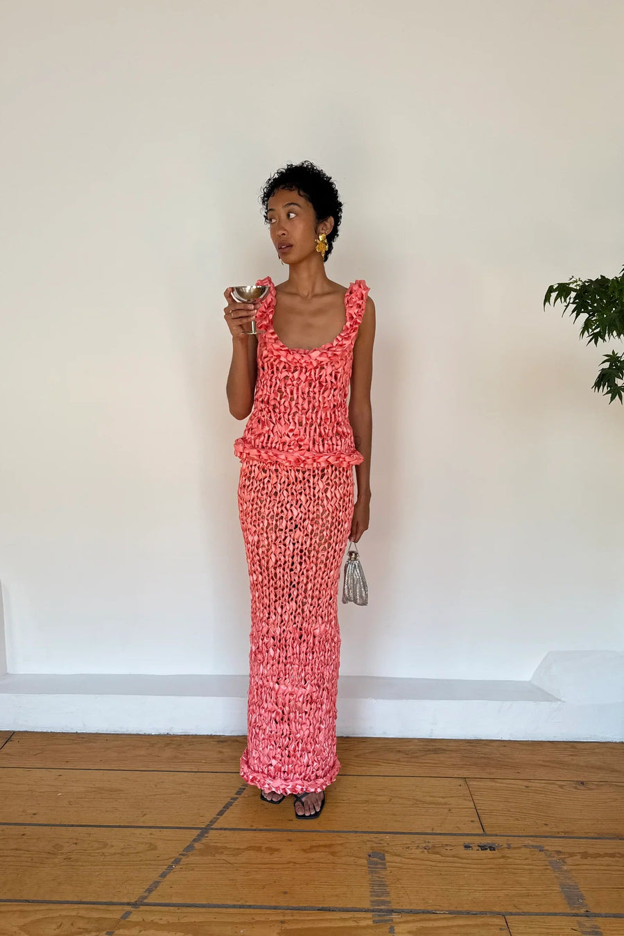 Nia Thomas - Kailani Top - Salmon