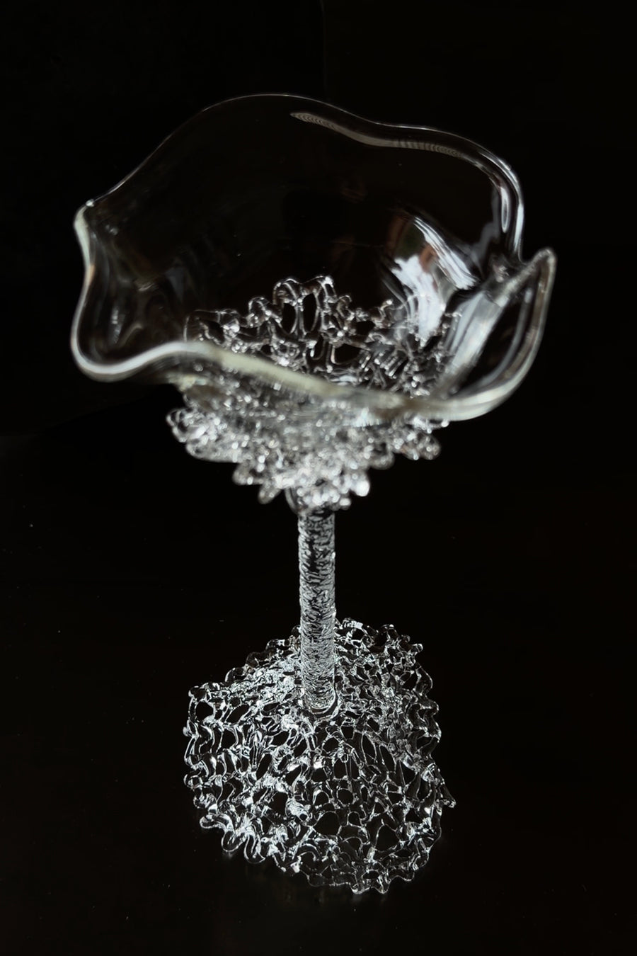 Proyecto Hebra - Handmade Sculptural Wine Glass - Tall