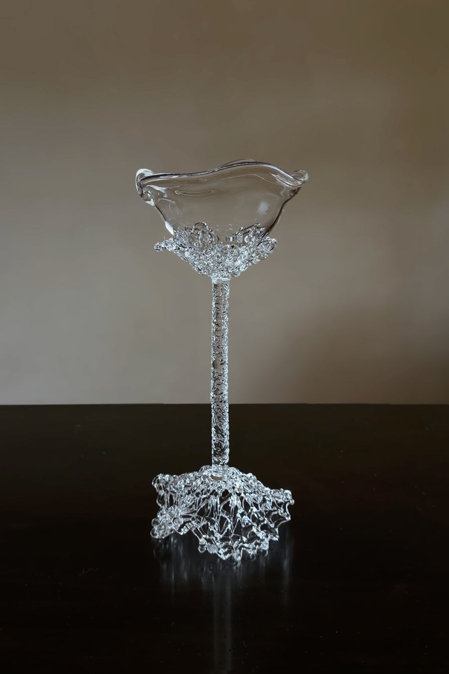 Proyecto Hebra - Handmade Sculptural Wine Glass - Tall