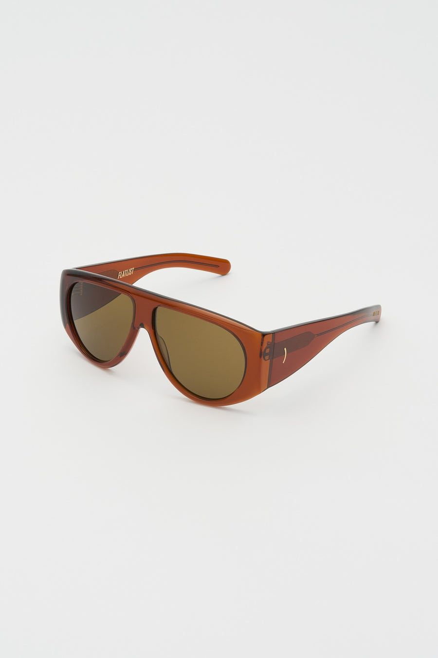 Flatlist - Berlyn Sunglasses - Crystal Brown