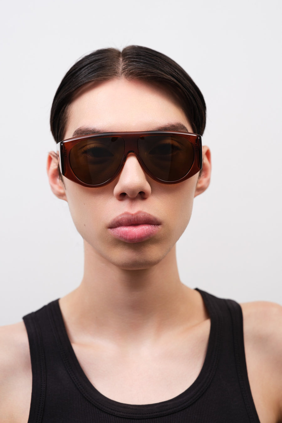 Flatlist - Berlyn Sunglasses - Crystal Brown