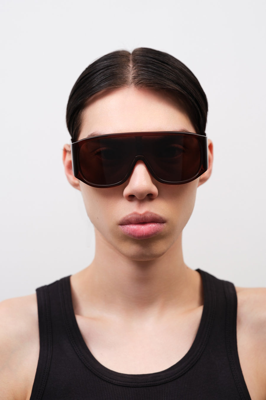 Flatlist - John Jovino Sunglasses - Crystal Brown