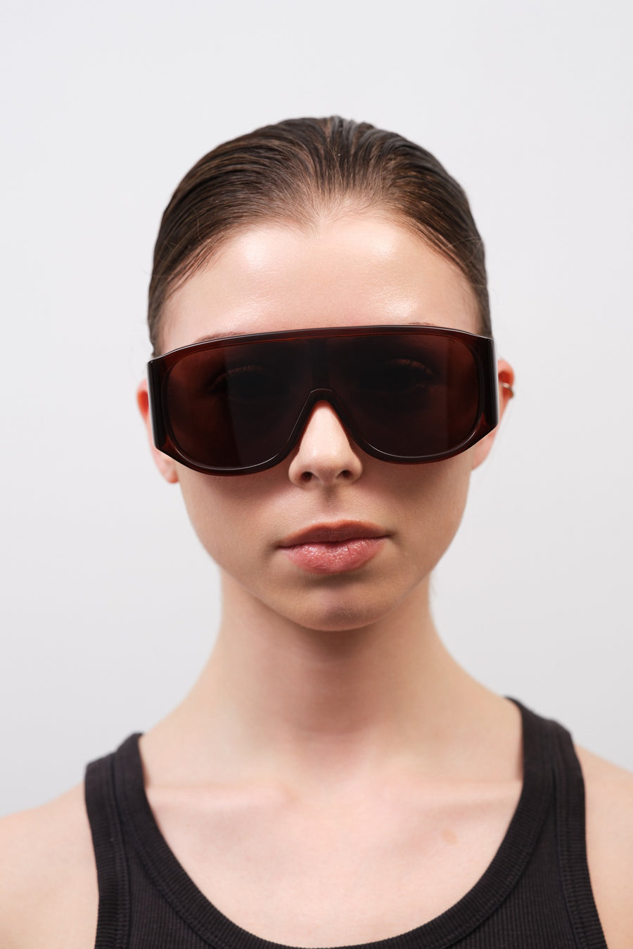 Flatlist - John Jovino Sunglasses - Crystal Brown
