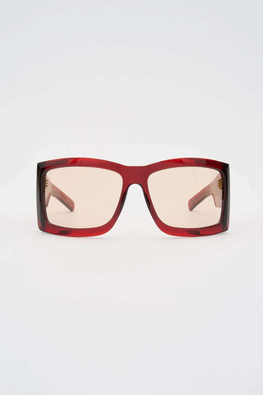 Flatlist x Freja Wewer - Fargo Sunglasses - Crystal Burgundy