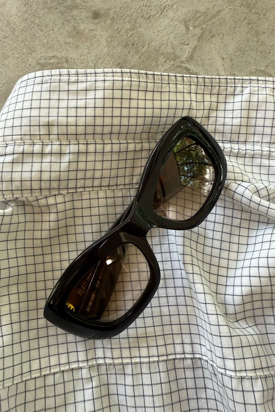Flatlist x Freja Wewer - Poppy Sunglasses - Dark Tortoise