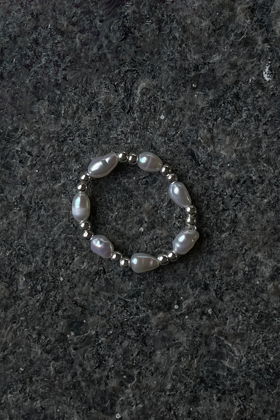 Pearl & Bead Ring
