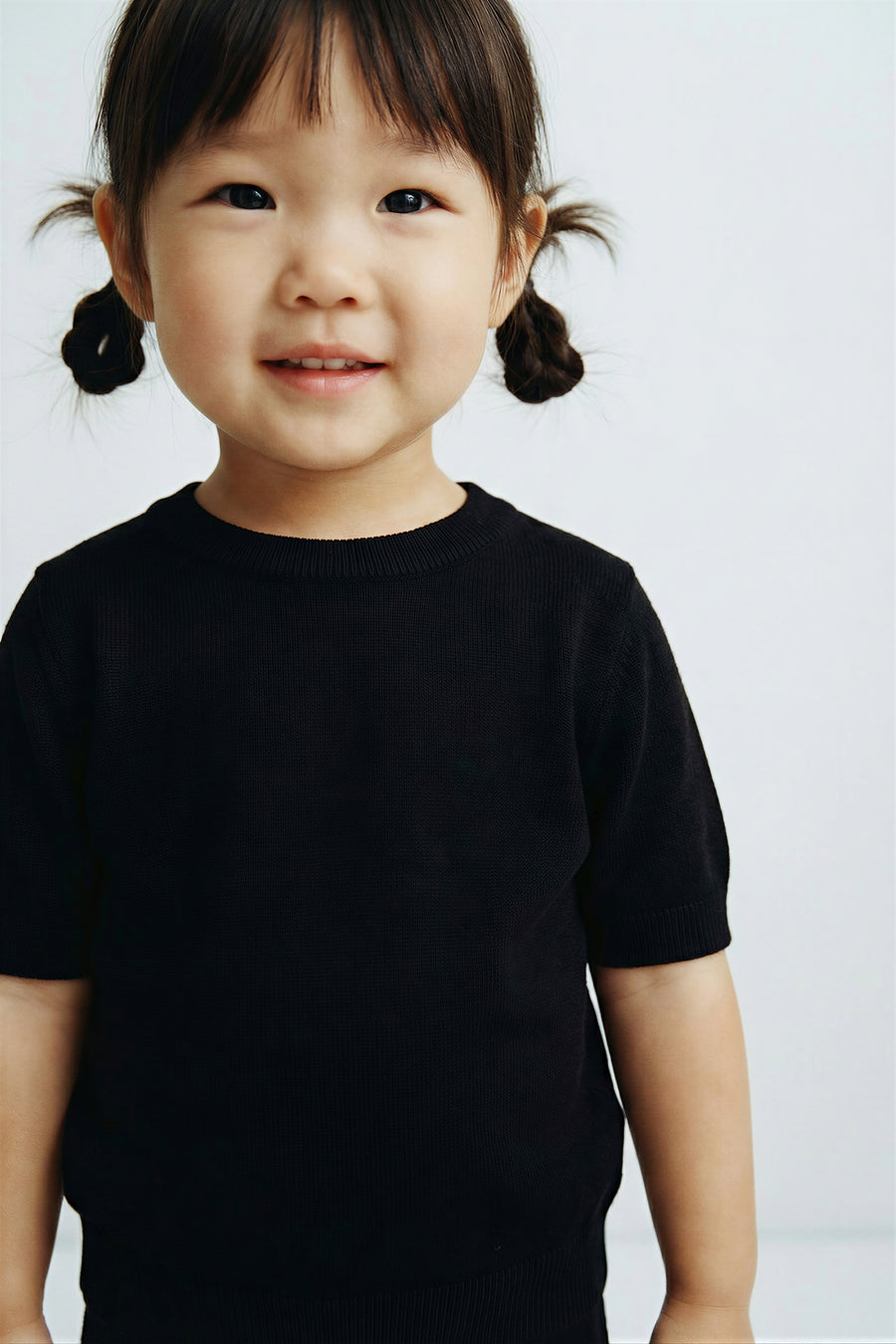 Kids - Knit T - Black
