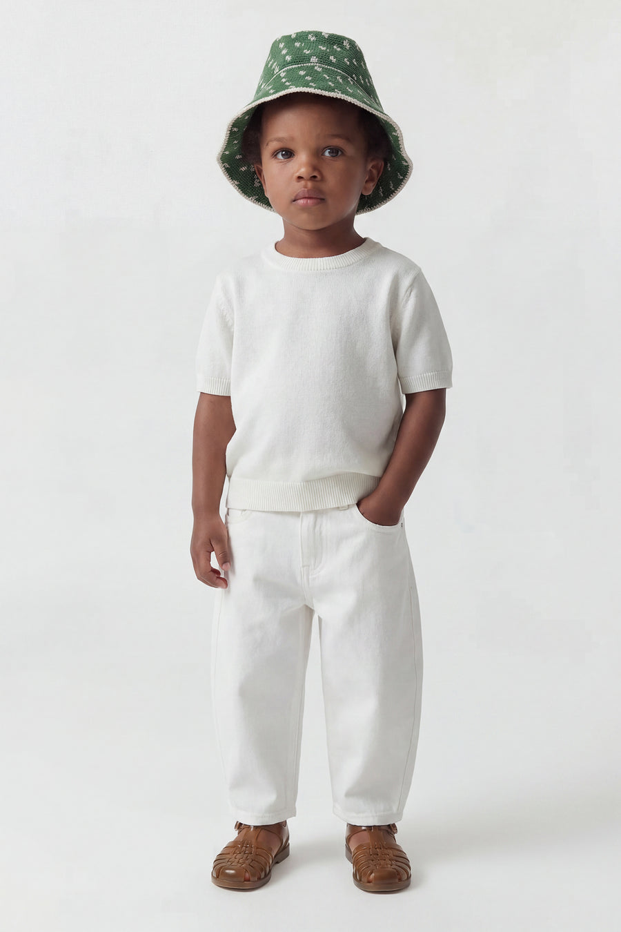 Kids - Knit T - Ivory