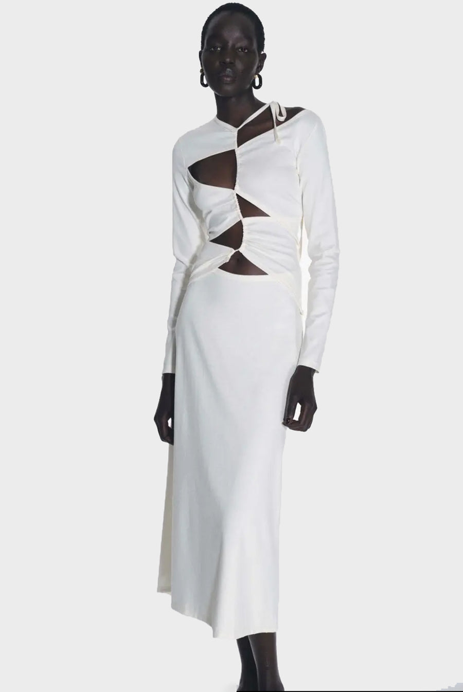 Sid Neigum - Tension Cutout Dress - Cream