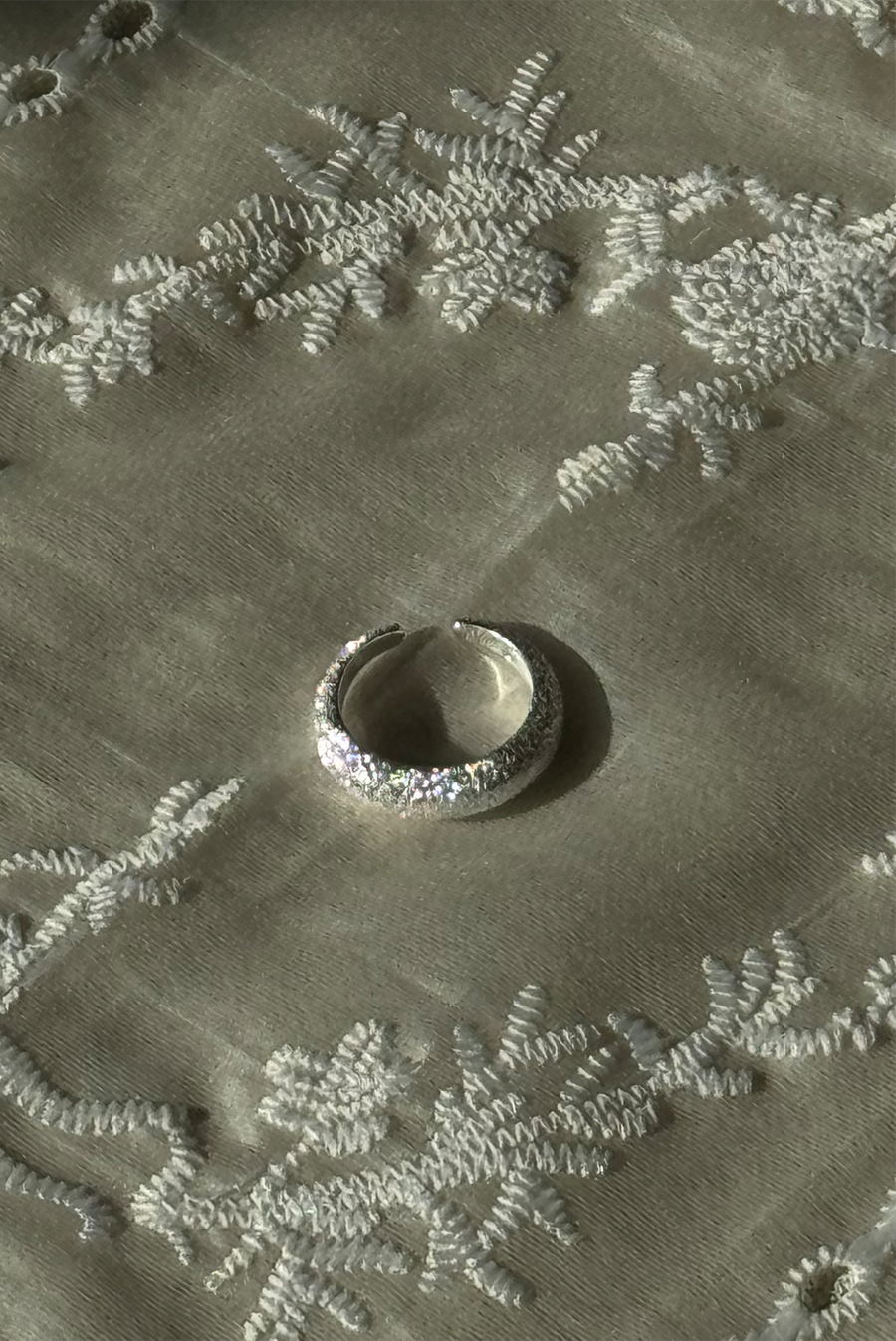 Shimmer Cresent Ring