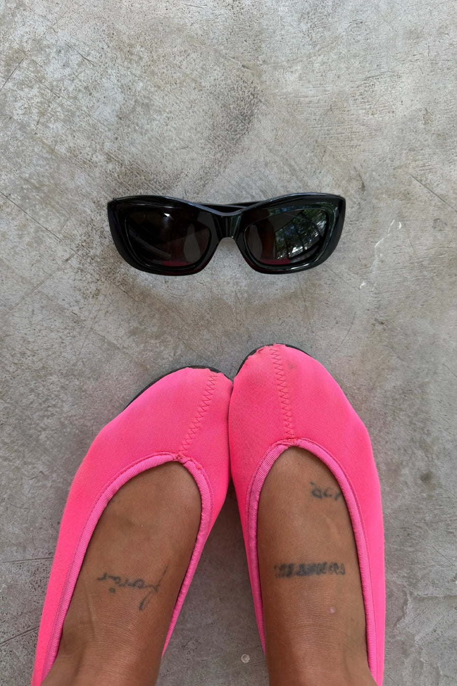 Flatlist - Poppy Sunglasses - Solid Black