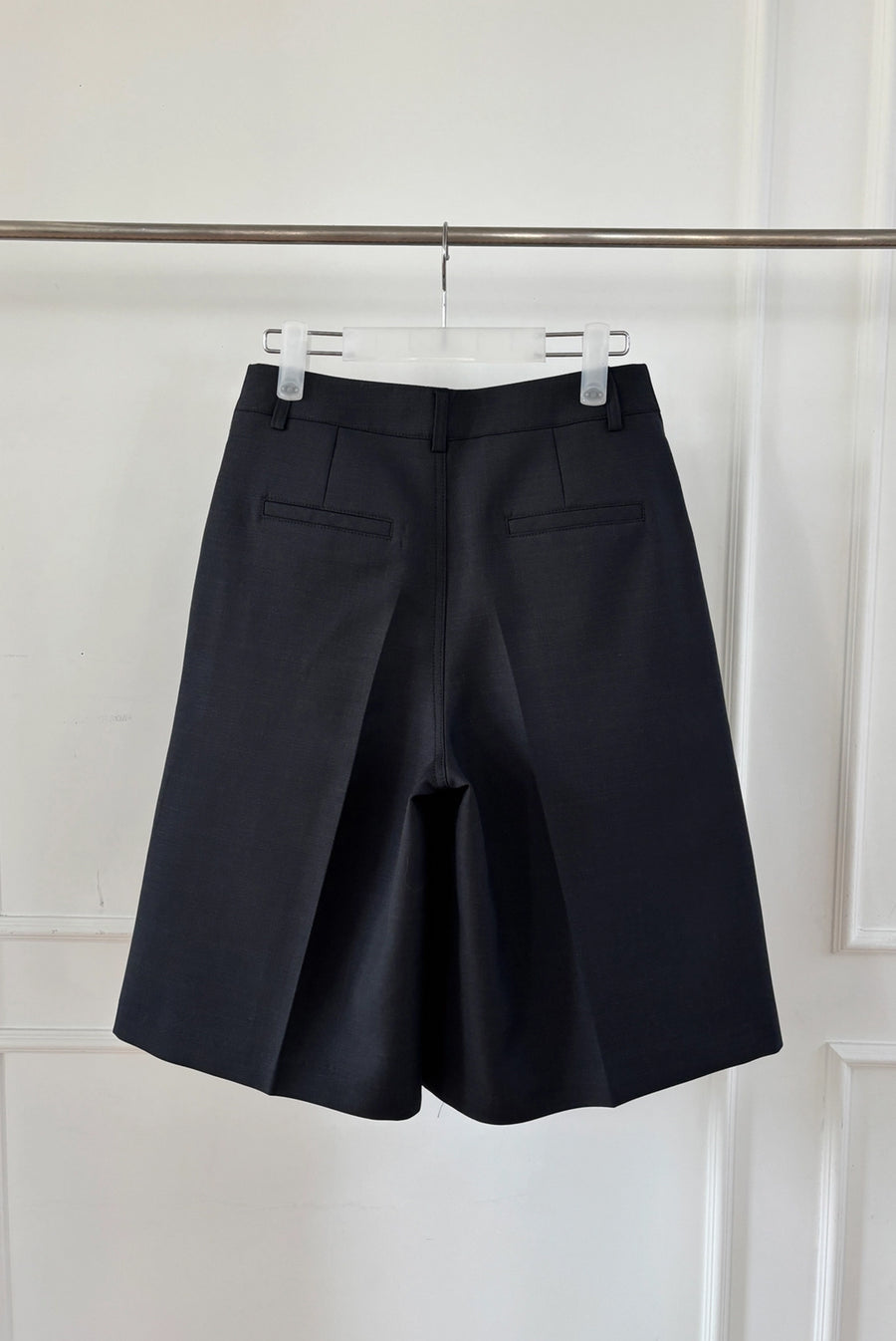 Tailored Bermuda Shorts - Charcoal