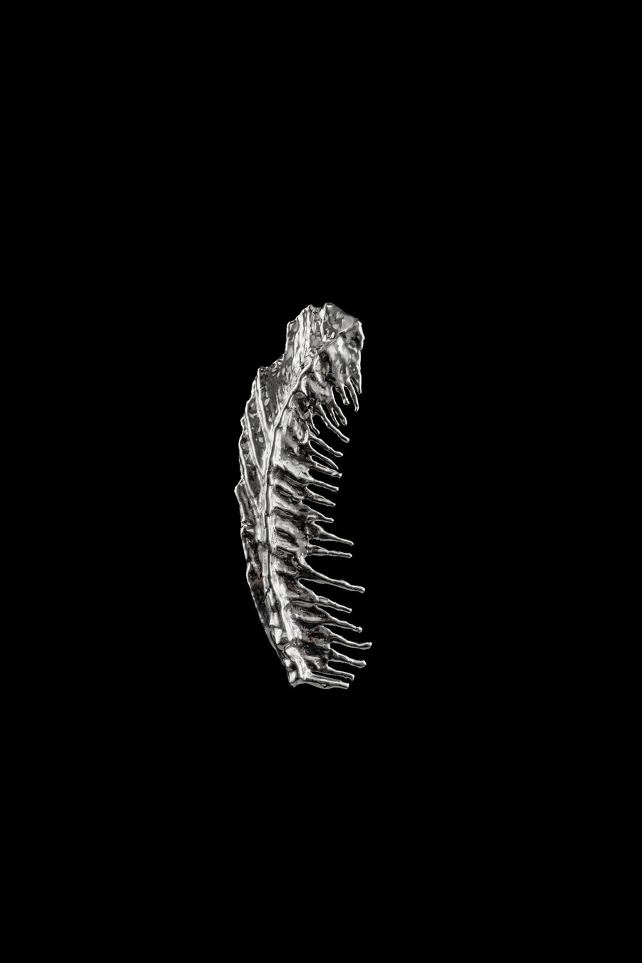 Valentina Quintero – Orejas De Pescado Earring - Silver