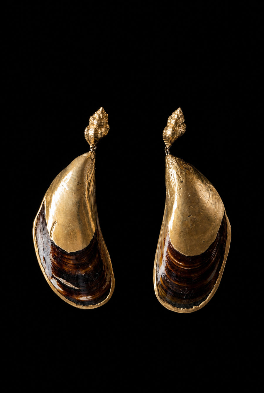 Valentina Quintero – Maxi Mini Topo I Earrings - Gold