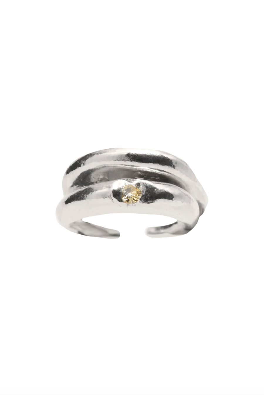 Simuero - Sol y Sombra Toe Ring - Silver
