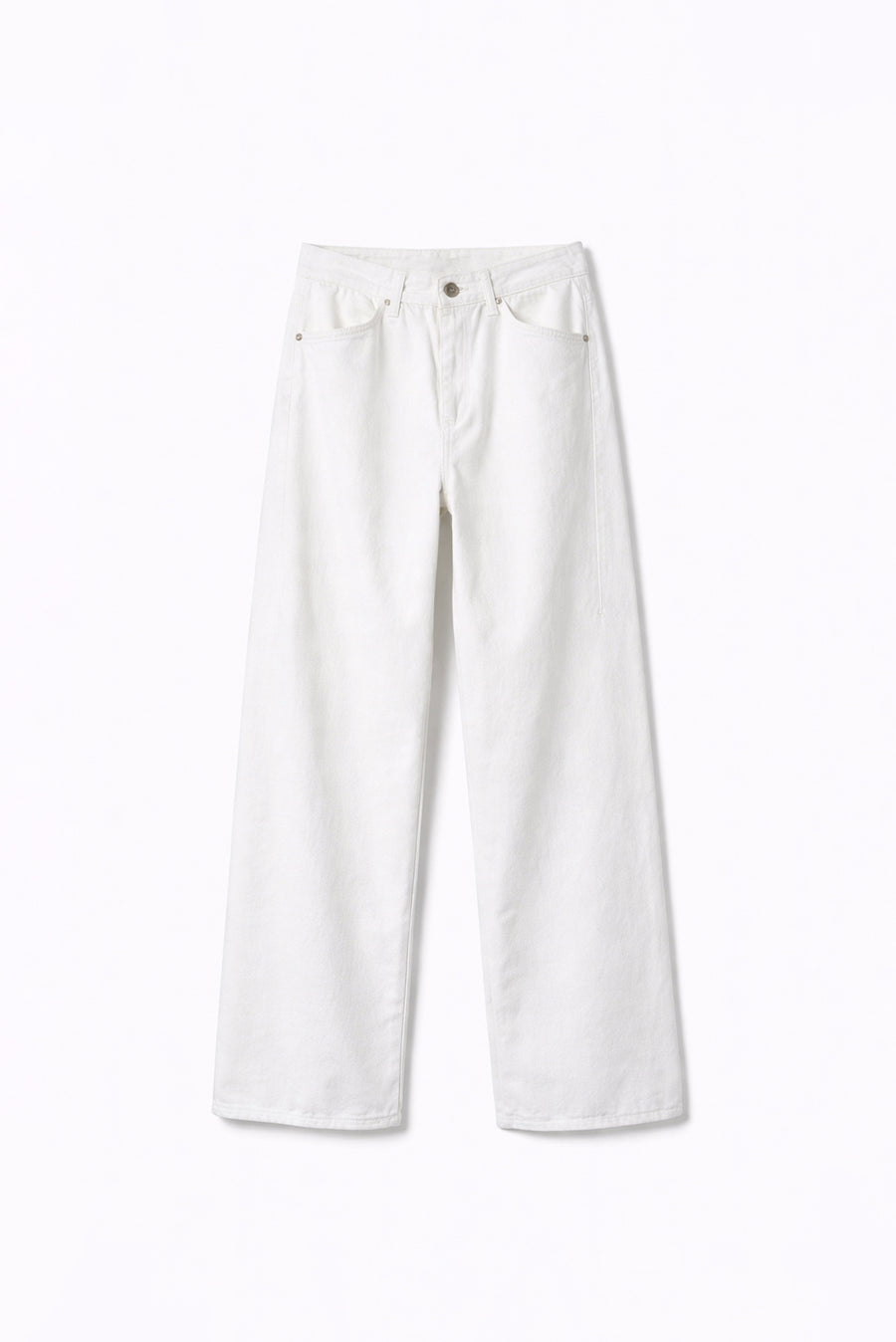 White Wide Leg Jeans