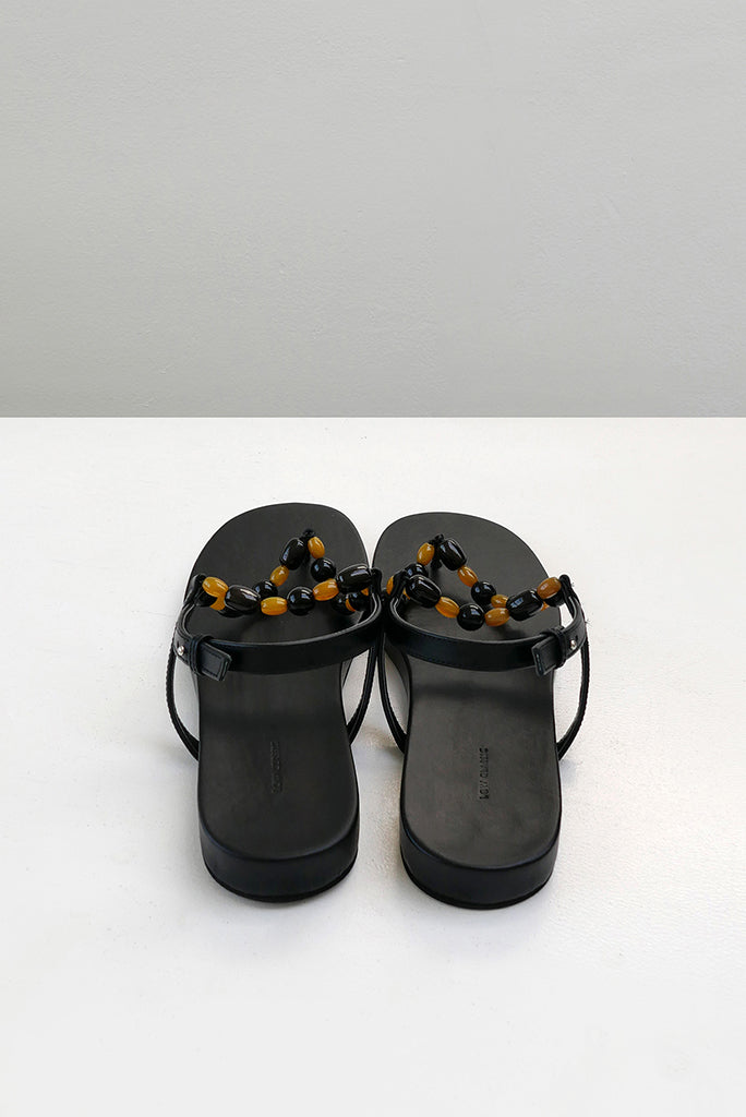 Low Classic - Beads Sandals - Yellow
