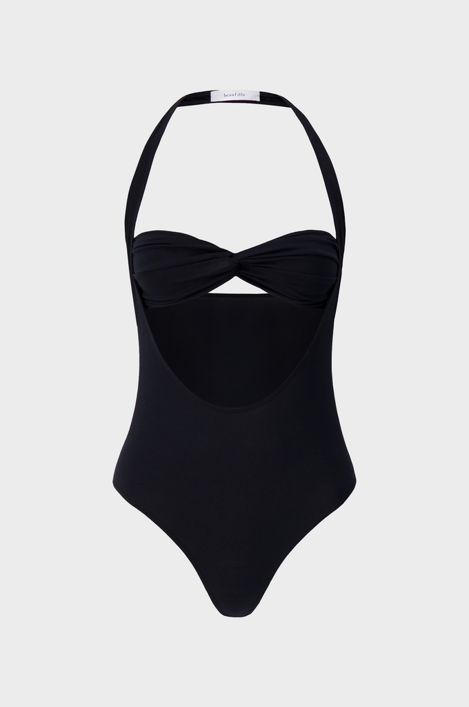 Beaufille - Baes Halter Bodysuit - Black