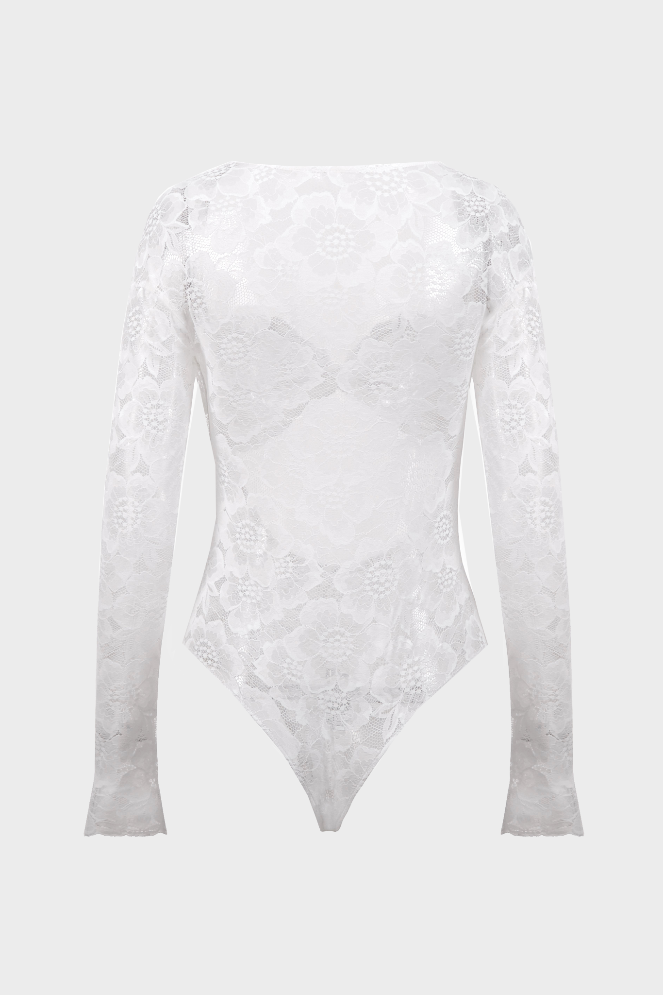 White lace bodysuit long sleeve hotsell
