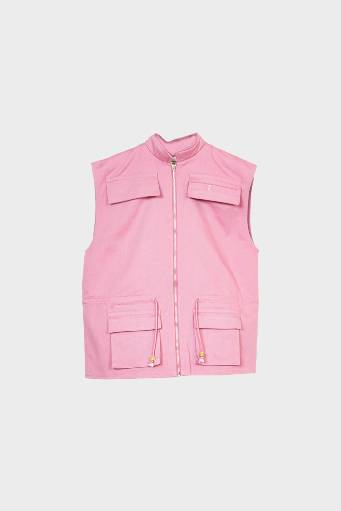 Gabriel For Sach - Oaxaca Vest - Pink – Simonett Gabriel For Sach - Oaxaca Vest - Pink – Simonett