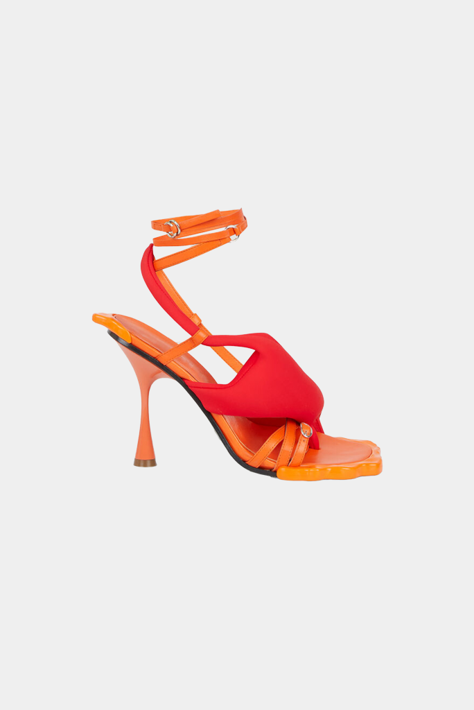 Orange heels | The Juelz Shoes