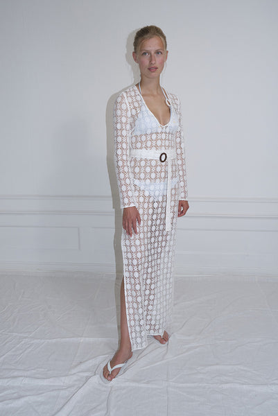 Saks Potts Wendy Dress White Simonett