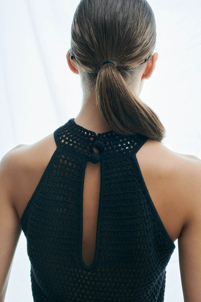 The Garment - Egypt Crochet Top - Black